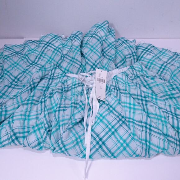 Anthropologie Women's Maeve  a-line cotton midi skirt Turq XS NWT 148 - Picture 5 of 7